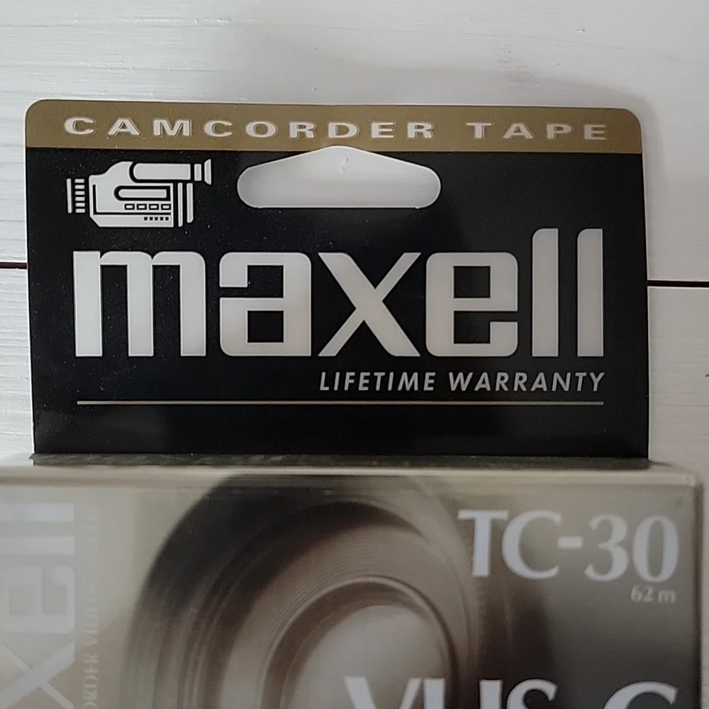 Maxell VHS-C Camcorder Tapes